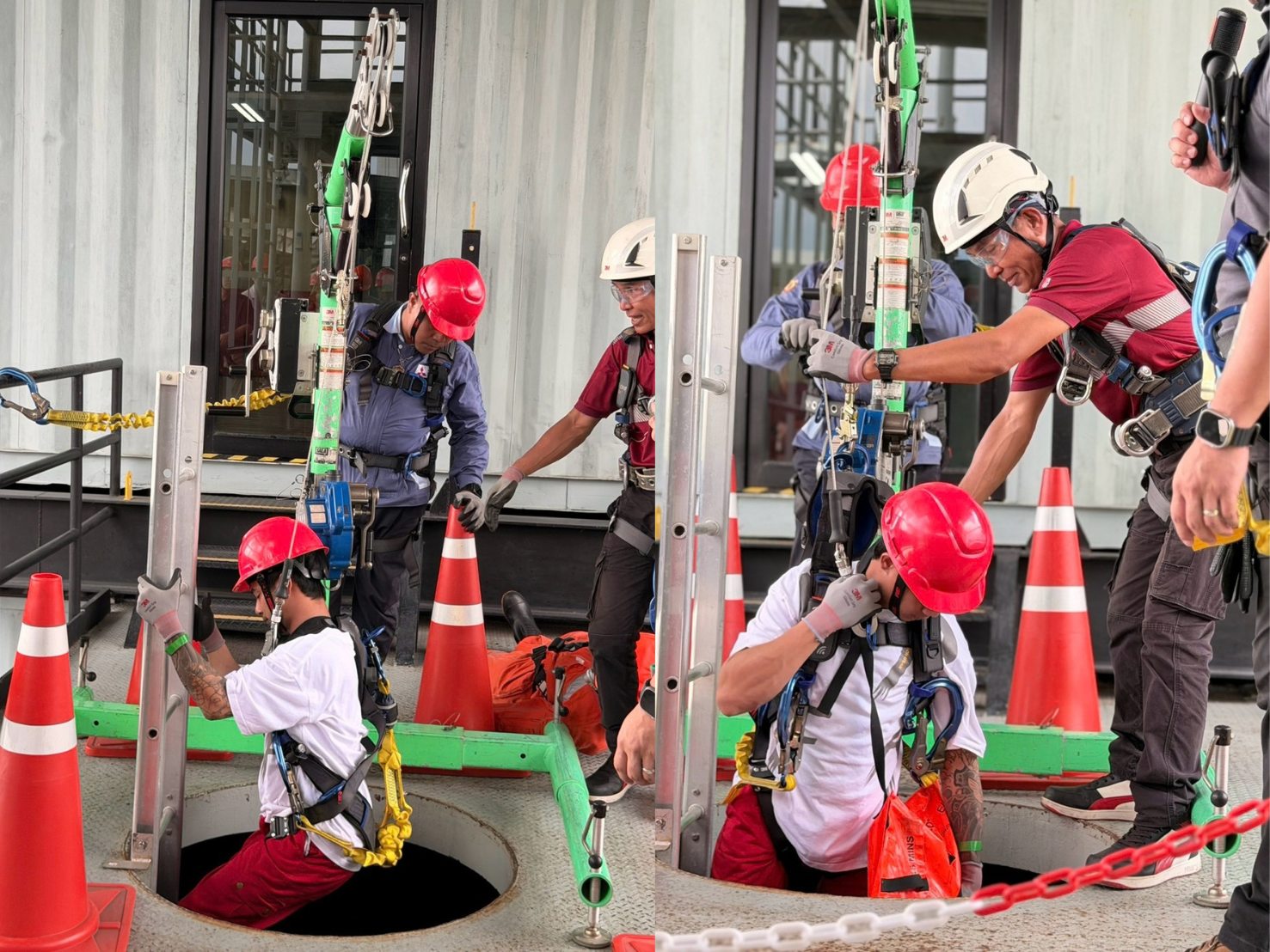 เวิร์กชอปทดลองใช้อุปกรณ์นิรภัยจริง งานสัมมนา Smart Safety Solutions 2026