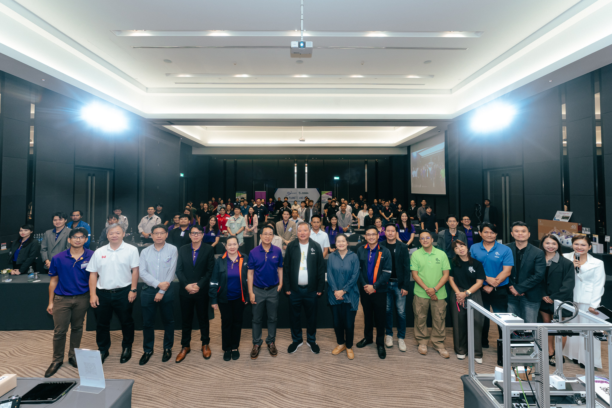 บรรยากาศรวมหน้างาน Zebra Solutions Day by Planet T and S