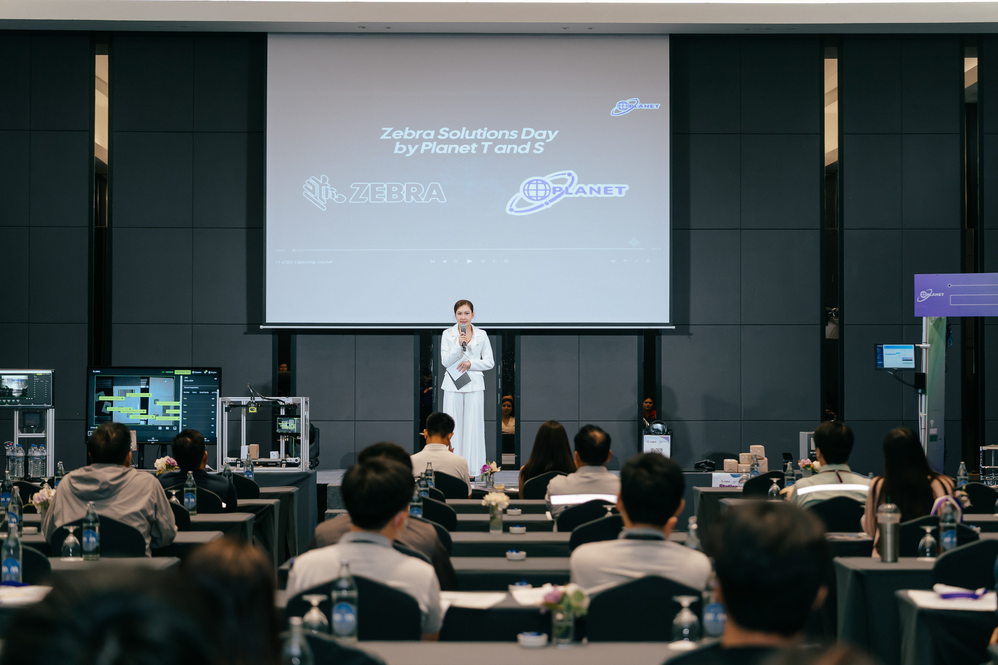 บรรยากาศผู้เข้าร่วมฟังบรรยาย Zebra Solutions Day