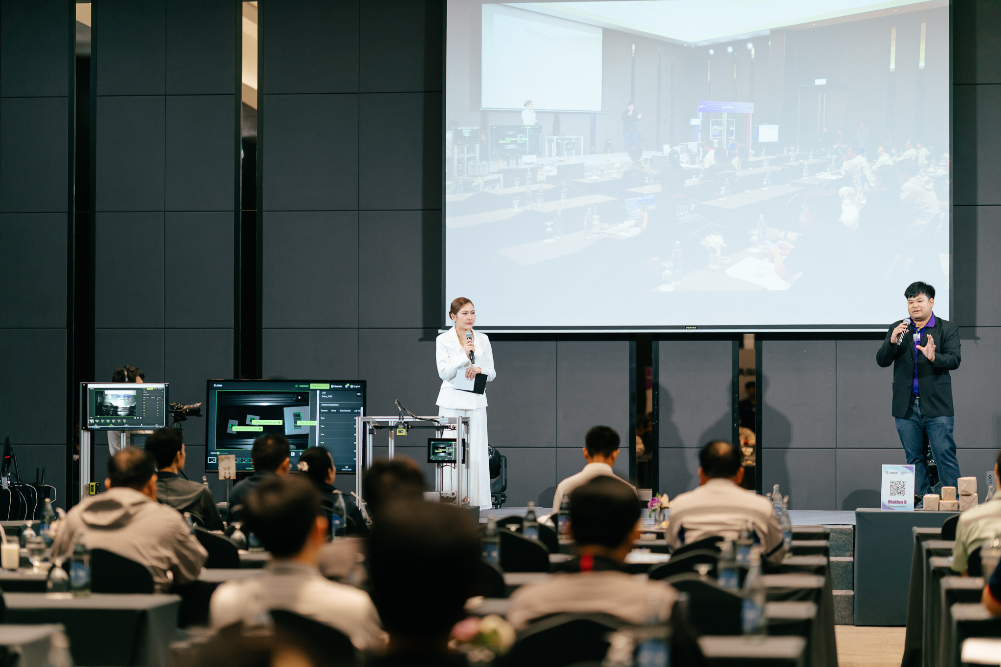 บรรยากาศการบรรยายในงาน Zebra Solutions Day