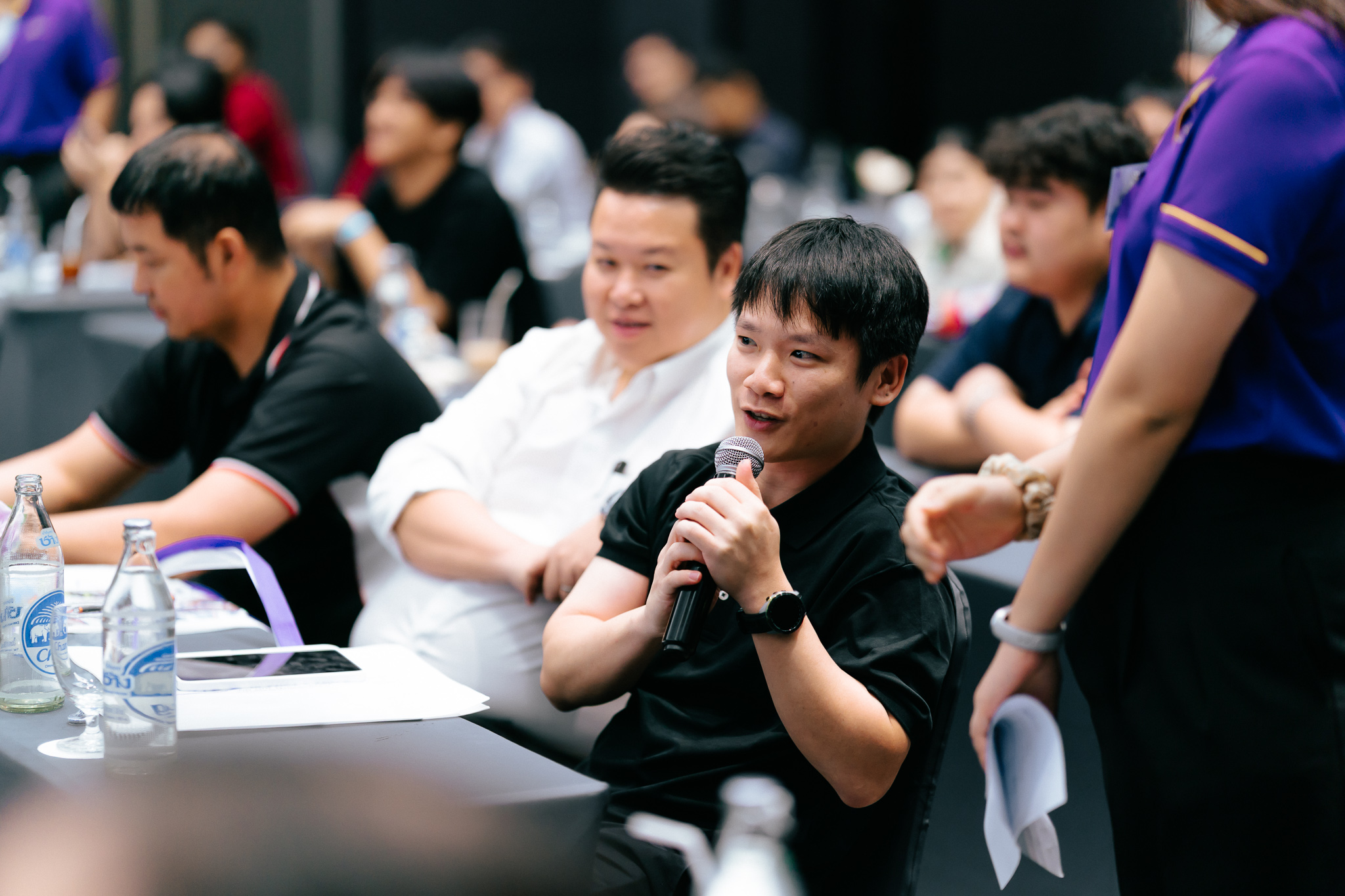 บรรยากาศถาม-ตอบในงานสัมมนา